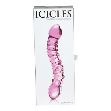Doppeldildo Aus Glas Icicles No 55 4 Doppeldildo Aus Glas Icicles No 55 – Bild 2