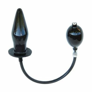 13.5x3.5 Cm Aufblasbarer Analplug Schwarz Large 3 13.5x3.5 Cm Aufblasbarer Analplug Schwarz Large