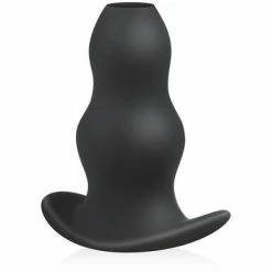Dildo Freak 14 X 6,1 Cm BUTTR Seargants Unit - Foxhole Tunnel Plug Silicone Black