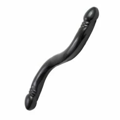Double Header Dong: Doppeldildo, Schwarz