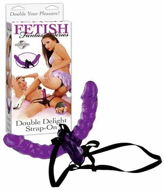 Fetish Fantasy Doppeldildo-Set Mit Strapon 4 Fetish Fantasy Doppeldildo-Set Mit Strapon – Bild 2