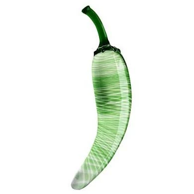 20 X 1,8 - 4,1 Cm Glasdildo Green Pepper 3 20 X 1,8 - 4,1 Cm Glasdildo Green Pepper
