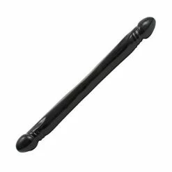 Doc Johnson-Smooth Double Header Dong-Doppel Dildo-circa 45 Cm-schwarz