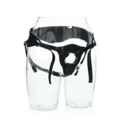 Her Royal Harness The Queen: Strap-On Ohne Dildo, Schwarz