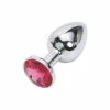 30mm Edelstahl Anal Plug Buttplug Extra Schwer 140g Mit Kristall Rot -EasyToys Shop 5z615