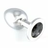 Aluminium-Buttplug Mit Schwarzem Kristall (155g) -EasyToys Shop 708zq