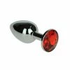 SILBERNER ANALPLUG Mit ECHTEM ROTEM STRASSDIAMANT - Erotische Buttplugs Bzw. Dildos Fü 2 SILBERNER ANALPLUG Mit ECHTEM ROTEM STRASSDIAMANT - Erotische Buttplugs Bzw. Dildos Fü -EasyToys Shop 80ioi