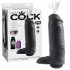 King Cock - 11 Inch Squirting Cock With Balls Black + Harness -EasyToys Shop 8i7qi3