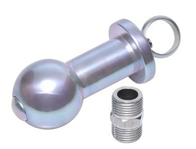 XL Stop-N-Flow Aluminum Enema Plug 3 XL Stop-N-Flow Aluminum Enema Plug