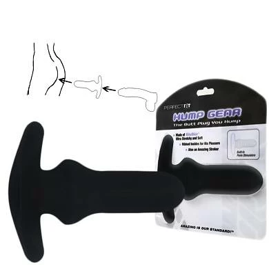 Hump Gear - Penetrierbarer Analplug - Black 3 Hump Gear - Penetrierbarer Analplug - Black