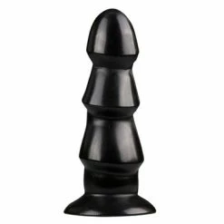 Dildo Freak Schwarzen Analdildo Mit Rippen