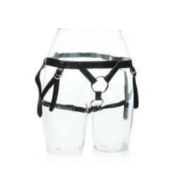 Her Royal Harness The Dutchess: Strap-On Ohne Dildo, Schwarz