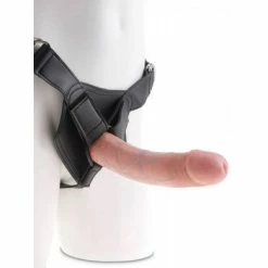 King Cock Strap-On Mit Dildo (20 Cm), Haut