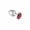 Erotic Fashion Ra8013 Butt Plug XS Mit Cristal. Rote Metall Durchmesser 2.4 X 5.7 Cm. 1er-