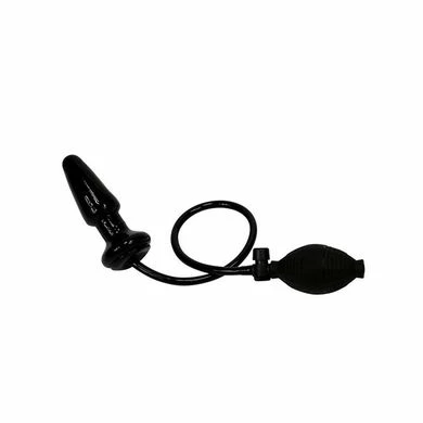 Pump-Analplug Mit Ballpumpe (12cm), Schwarz 3 Pump-Analplug Mit Ballpumpe (12cm), Schwarz