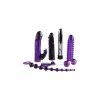 ToyJoy Imperial Rabbit Kit Dark Purple. Sextoy-Set Mit Vibrator. Dildo. Analkette. Liebesk