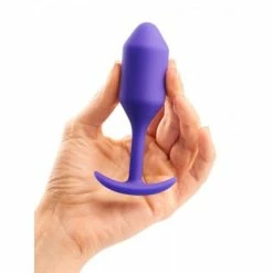 B-Vibe Snug Plug 2: Analplug, Lila