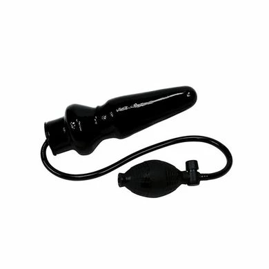Pump-Analplug Mit Ballpumpe (19cm), Schwarz 3 Pump-Analplug Mit Ballpumpe (19cm), Schwarz