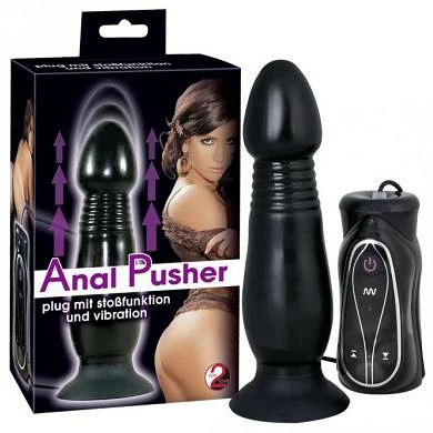Anal Pusher Plug - Anal Plug Mit Vibration Und Stossfunktion 4 Anal Pusher Plug - Anal Plug Mit Vibration Und Stossfunktion – Bild 2