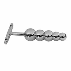 Dildo Freak Silberner Buttplug 16 X 3,3cm Aus Metall