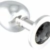 Erotic Fashion Analplug. Metall. Silber Sowie Schwarz Metall 9.7 Cm Lang. 1er-Pack (1 X 1 -EasyToys Shop n4sxa