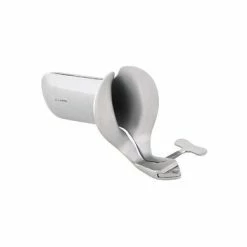 Edelstahl-Spekulum, Silber