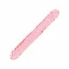 Crystal Jellies Jr. Double Dong: Doppeldildo, Rosa