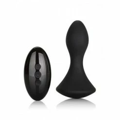 10-Function Anal Climaxer: Vibro-Plug Mit Fernbedienung, Schwarz