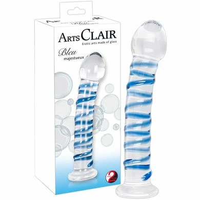 Arts Clair Bleu Majestueux: Glas-Dildo 3 Arts Clair Bleu Majestueux: Glas-Dildo