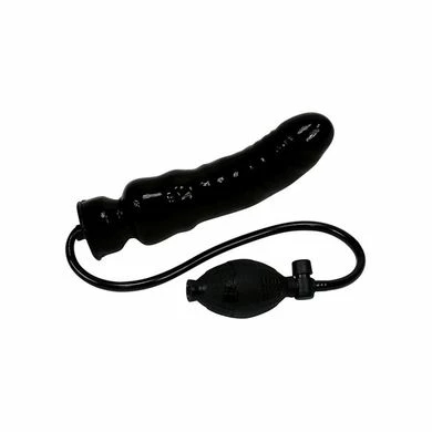 Pump-Dildo Mit Ballpumpe, Schwarz 3 Pump-Dildo Mit Ballpumpe, Schwarz