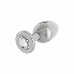 Steel Power Tools Jewel Buttplug Medium: Edelstahl-Analplug