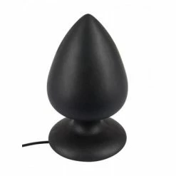 Black Velvets Vibrating Plug: Vibro-Analpug, Schwarz