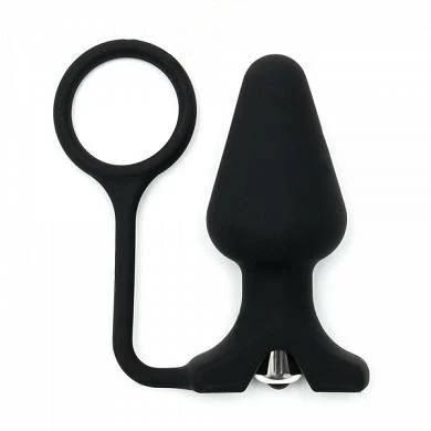 Buttplug Mit Cockring Und Vibrator 3 Buttplug Mit Cockring Und Vibrator