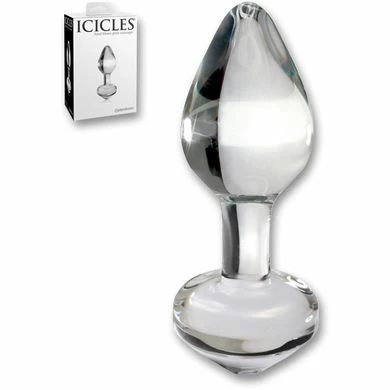 Buttplug Aus Glas Icicles No 44 3 Buttplug Aus Glas Icicles No 44
