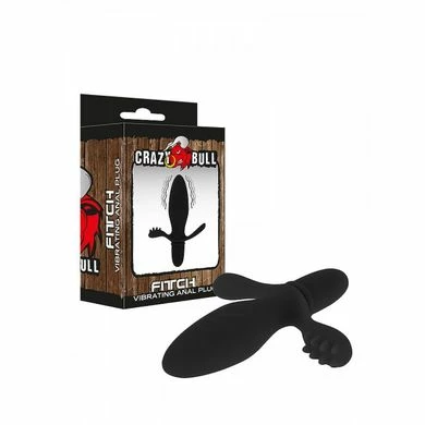 Crazy Bull Fitch: Vibro-Plug, Schwarz 3 Crazy Bull Fitch: Vibro-Plug, Schwarz